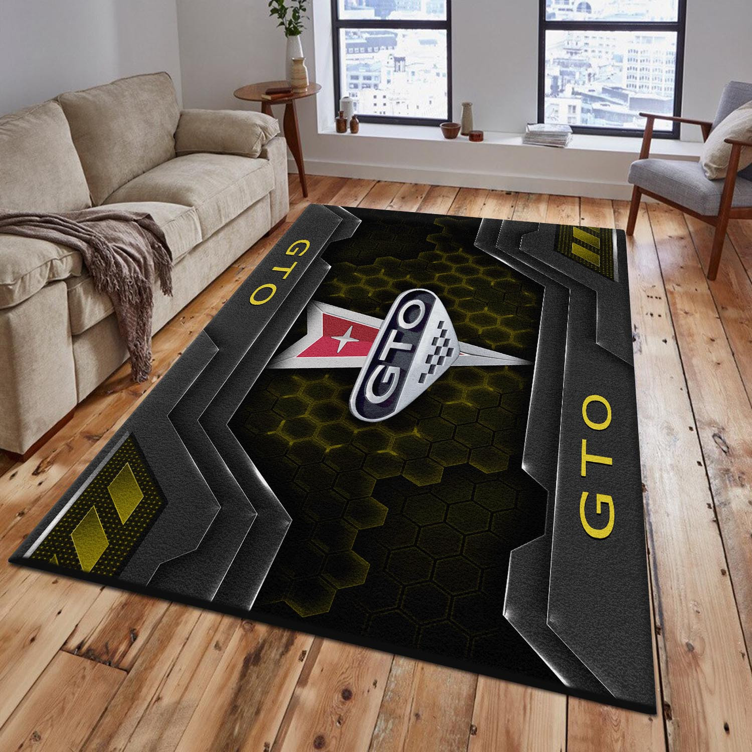 Pontiac GTO Area Rugs 0322 - Famjoys Pontiac GTO Area Rugs 0322 - Famjoys