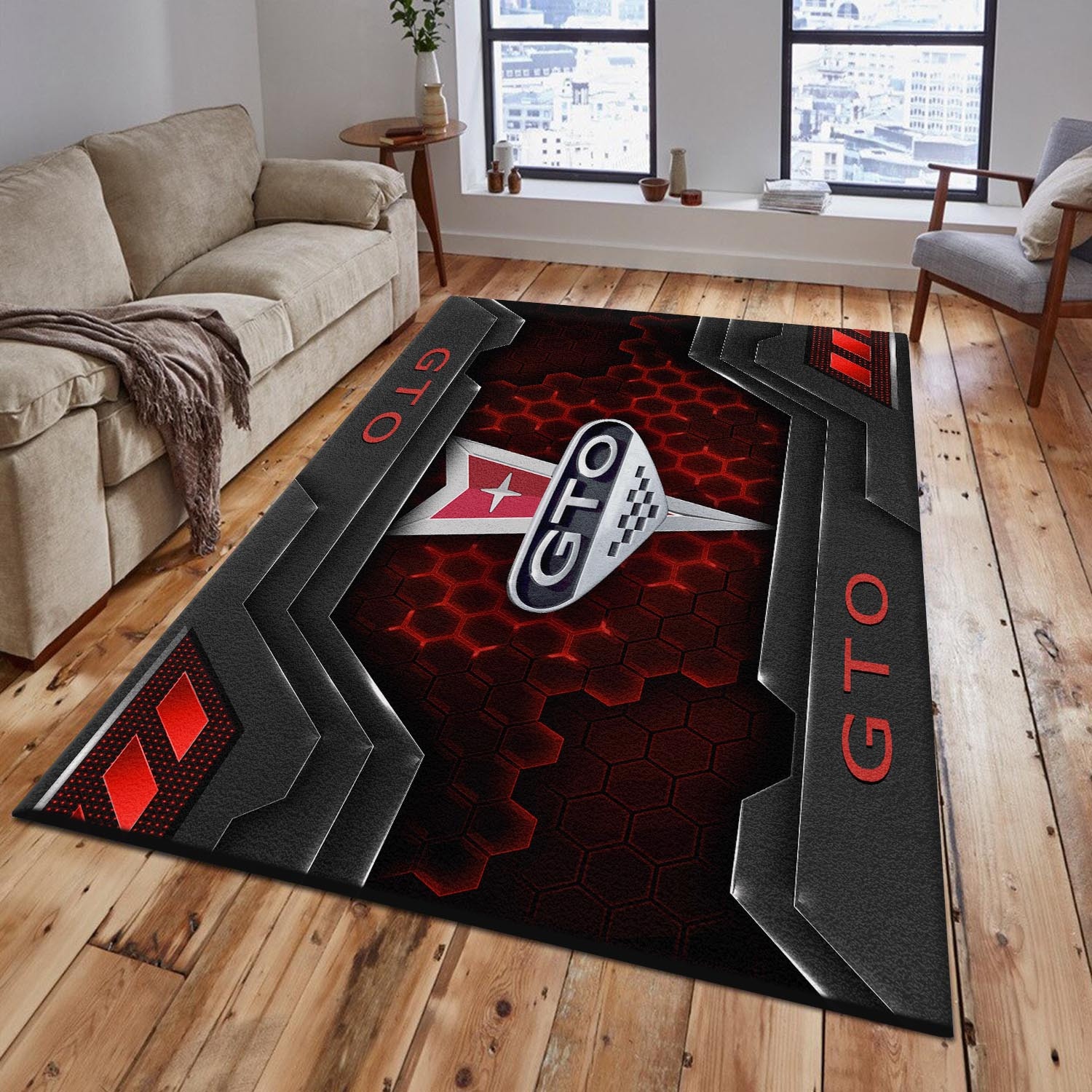Pontiac GTO Area Rugs 0322 - Famjoys Pontiac GTO Area Rugs 0322 - Famjoys