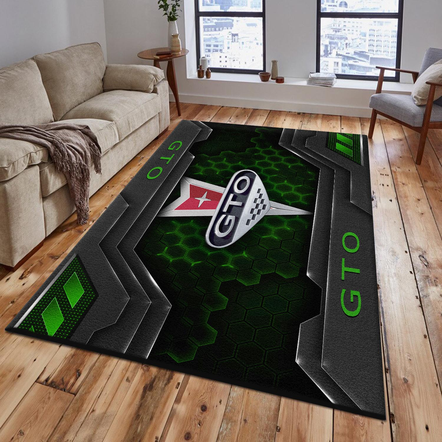 Pontiac GTO Area Rugs 0322 - Famjoys Pontiac GTO Area Rugs 0322 - Famjoys