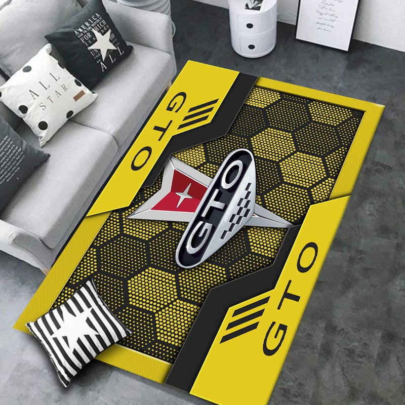 Pontiac GTO Area Rugs 3429 Multicolor - Famjoys Pontiac GTO Area Rugs 3429 Multicolor - Famjoys