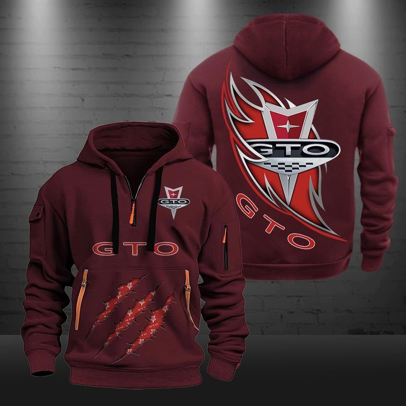 Pontiac GTO New Zip Hoodie 0472 Multicolor - Famjoys Pontiac GTO New Zip Hoodie 0472 Multicolor - Famjoys