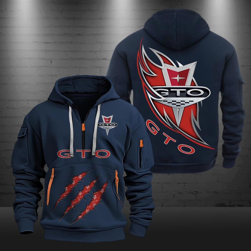 Pontiac GTO New Zip Hoodie 0472 Multicolor - Famjoys Pontiac GTO New Zip Hoodie 0472 Multicolor - Famjoys