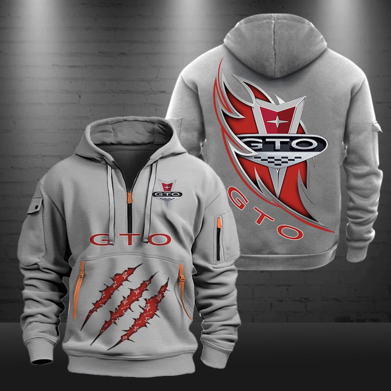Pontiac GTO New Zip Hoodie 0472 Multicolor - Famjoys Pontiac GTO New Zip Hoodie 0472 Multicolor - Famjoys