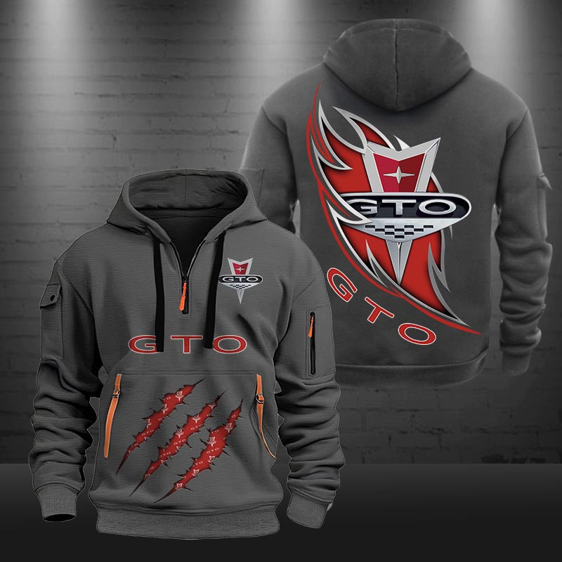 Pontiac GTO New Zip Hoodie 0472 Multicolor - Famjoys Pontiac GTO New Zip Hoodie 0472 Multicolor - Famjoys