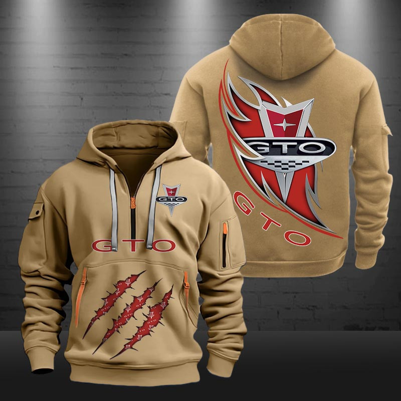 Pontiac GTO New Zip Hoodie 0472 Multicolor - Famjoys Pontiac GTO New Zip Hoodie 0472 Multicolor - Famjoys