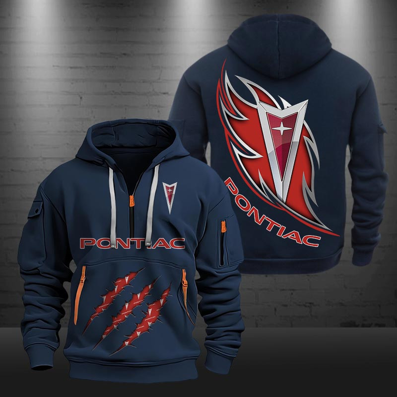 Pontiac New Zip Hoodie 0471 Multicolor - Famjoys Pontiac New Zip Hoodie 0471 Multicolor - Famjoys