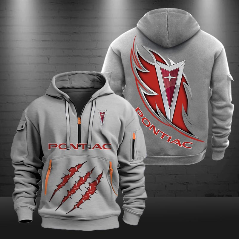 Pontiac New Zip Hoodie 0471 Multicolor - Famjoys Pontiac New Zip Hoodie 0471 Multicolor - Famjoys