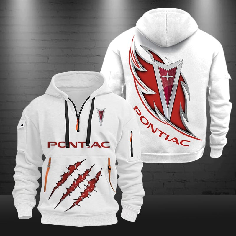 Pontiac New Zip Hoodie 0471 Multicolor - Famjoys Pontiac New Zip Hoodie 0471 Multicolor - Famjoys