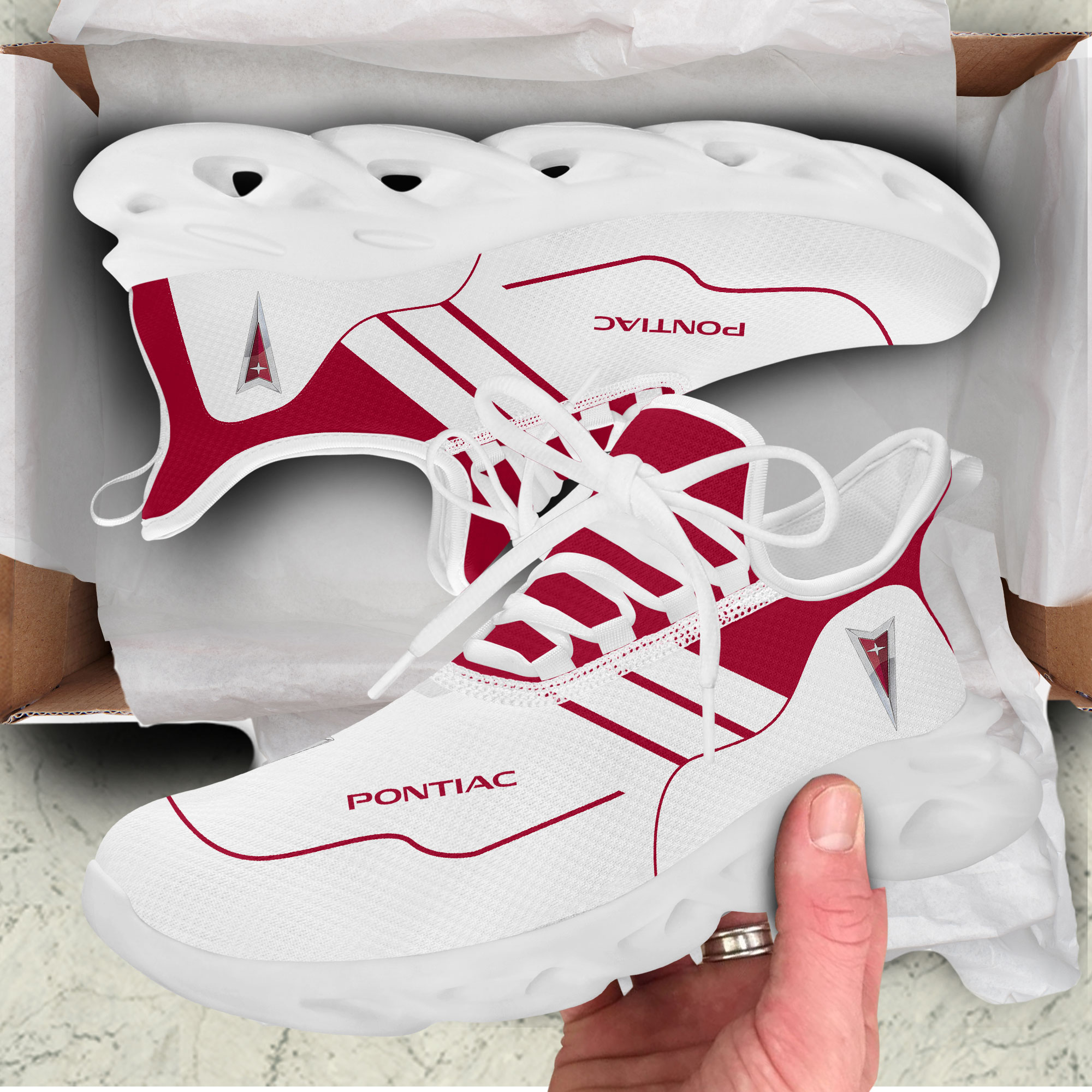 Pontiac Sneakers Shoes - Famjoys Pontiac Sneakers Shoes - Famjoys