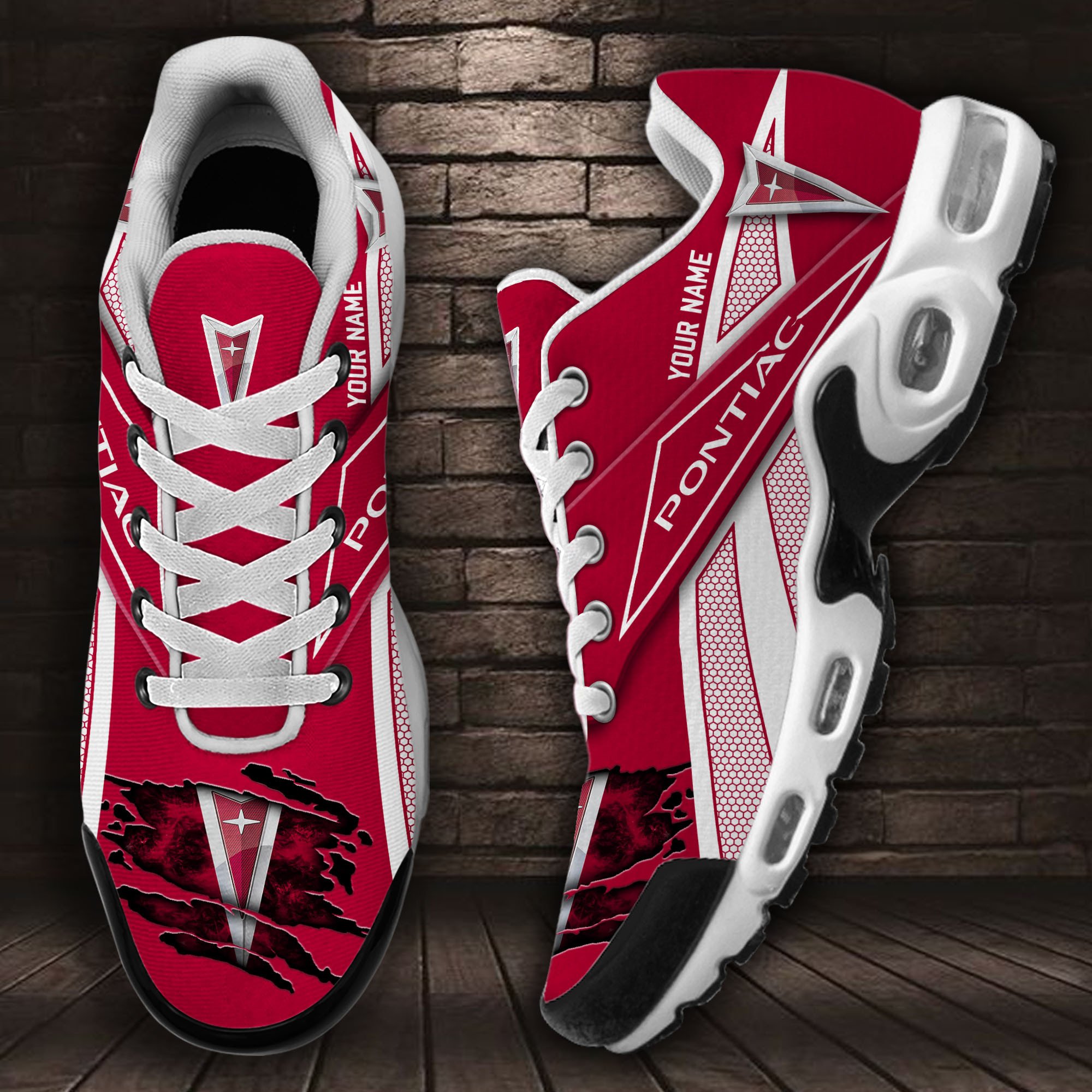Pontiac TN Shoes Sneakers For Men And Women - Famjoys Pontiac TN Shoes Sneakers For Men And Women - Famjoys