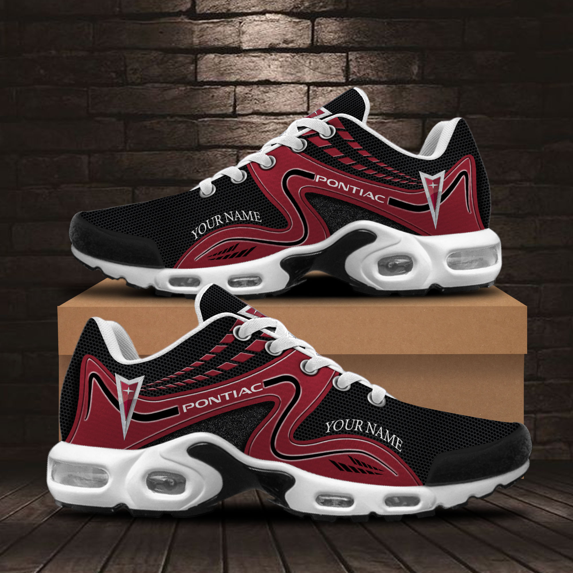 Pontiac TN Shoes Sneakers For Men And Women - Famjoys Pontiac TN Shoes Sneakers For Men And Women - Famjoys