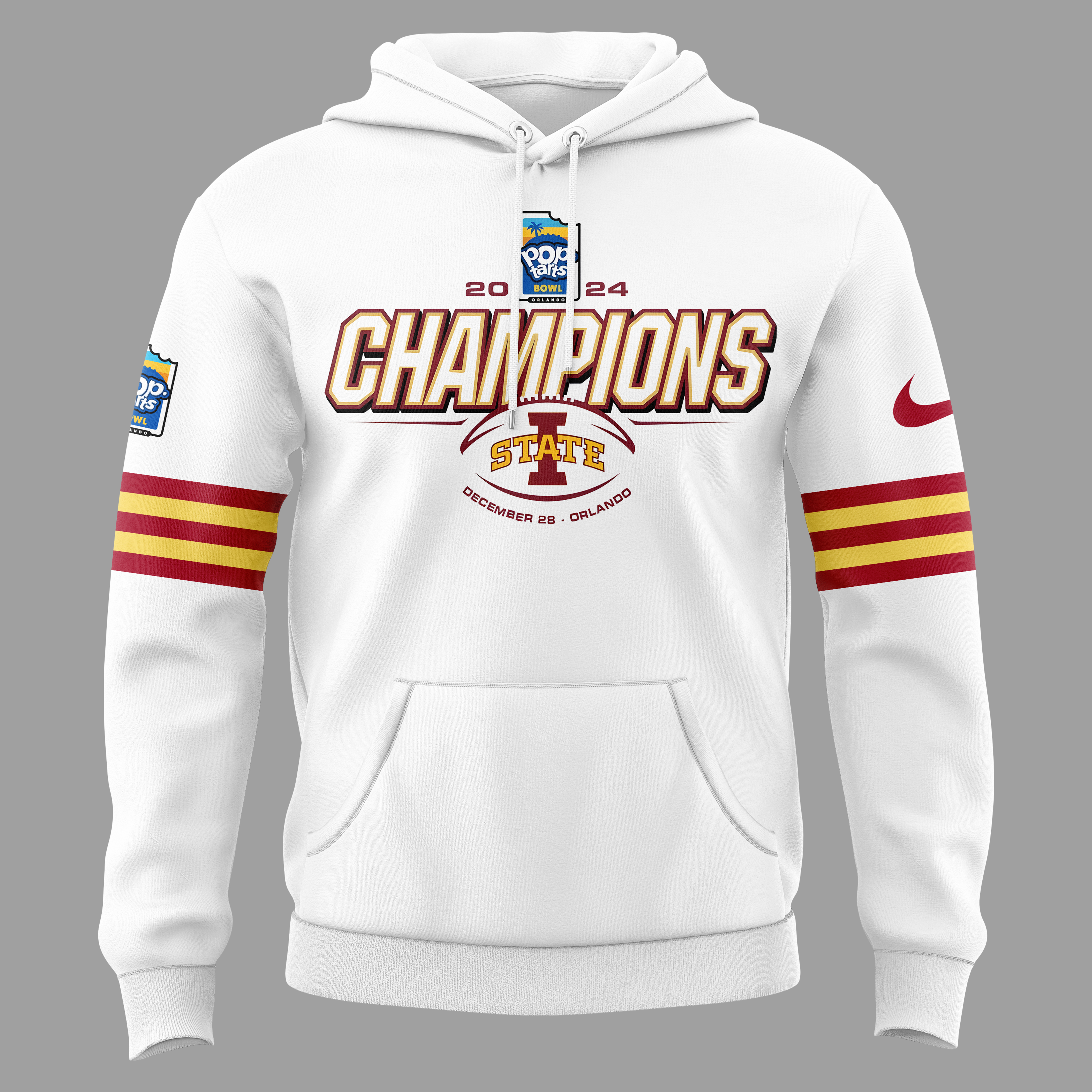 Pop Tarts Bowl Champions Iowa State Football Hoodie - Famjoys Pop Tarts Bowl Champions Iowa State Football Hoodie - Famjoys