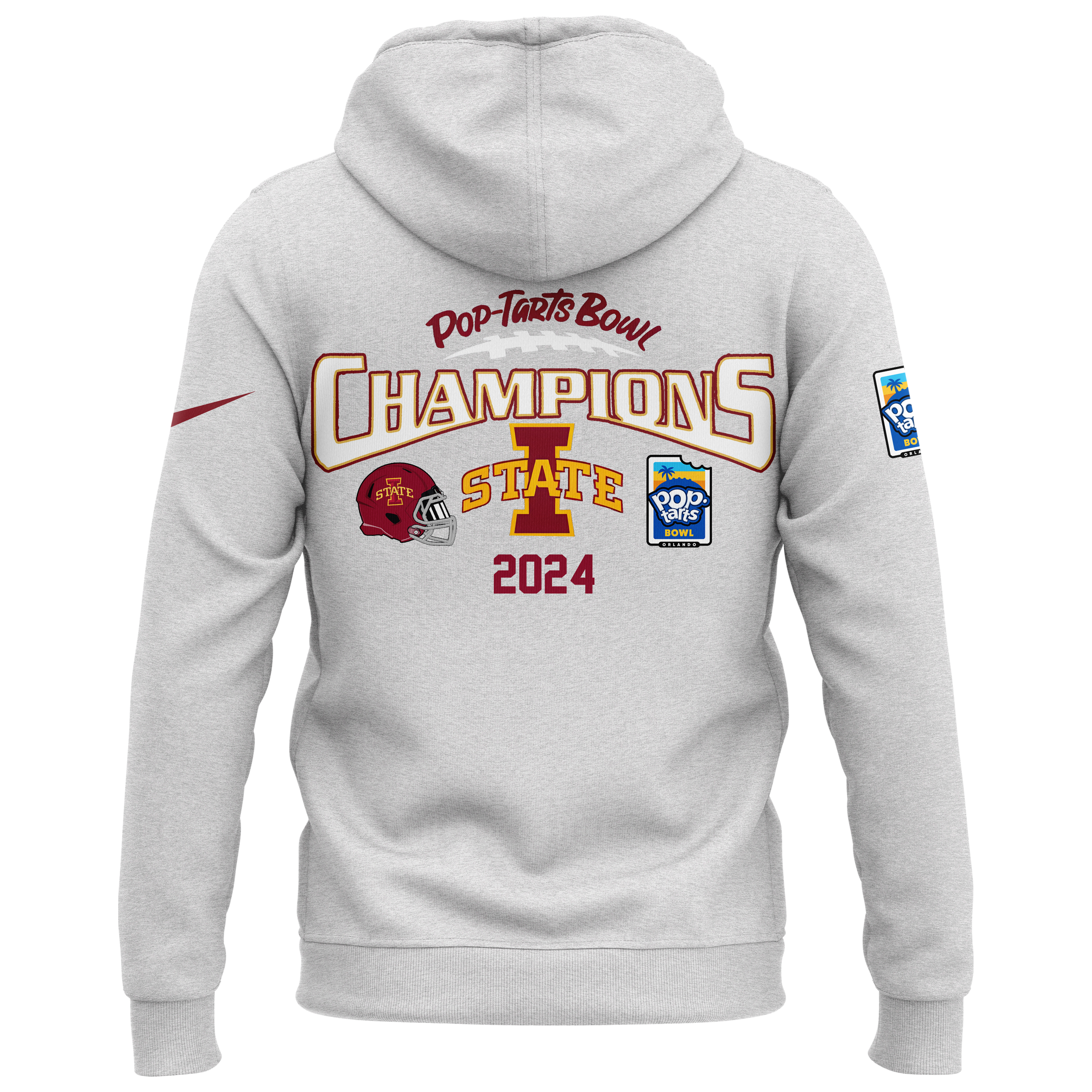 Pop Tarts Bowl Champions Iowa State Football Hoodie - Famjoys Pop Tarts Bowl Champions Iowa State Football Hoodie - Famjoys