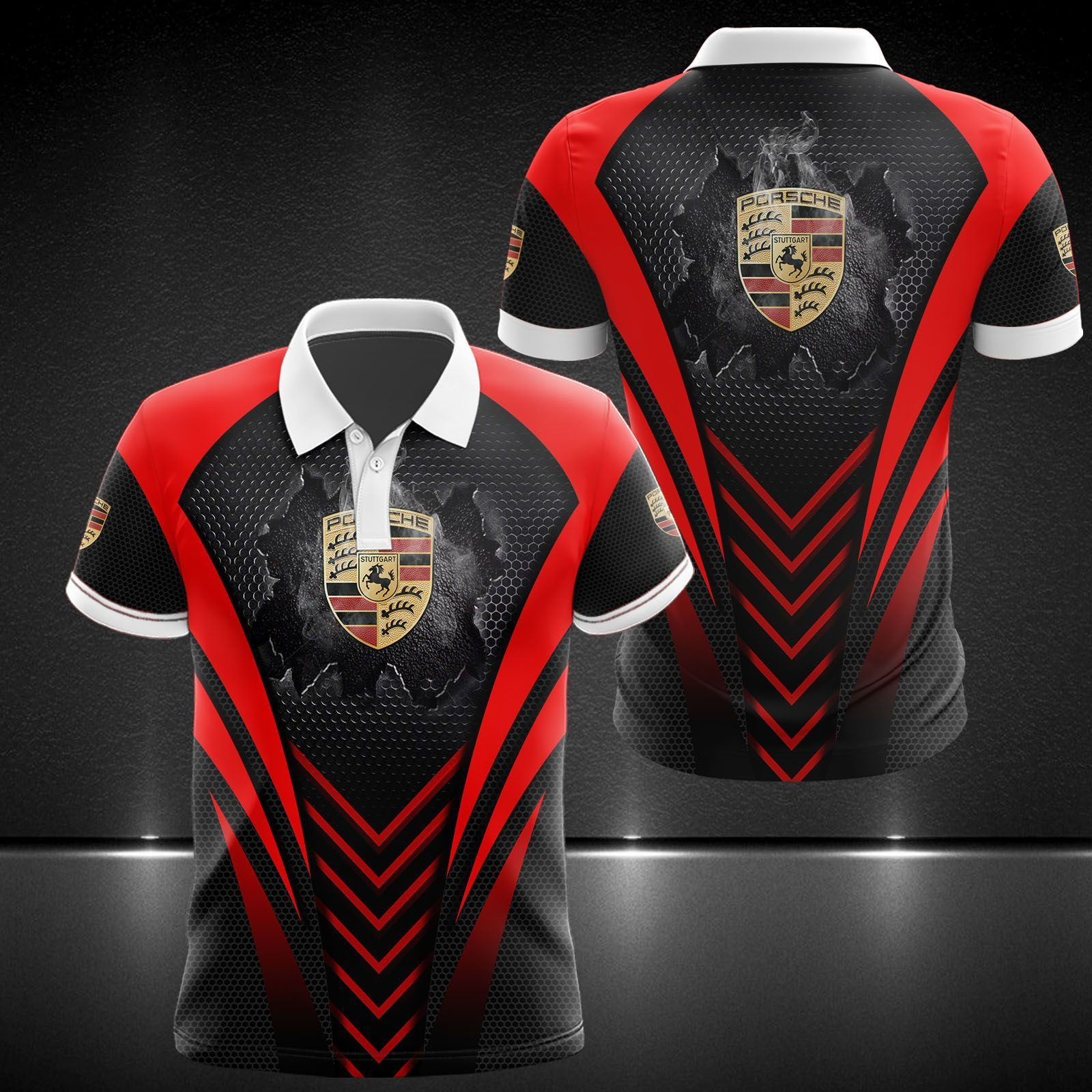 Porsche All Over Print Apparel9091 - Famjoys Porsche All Over Print Apparel9091 - Famjoys
