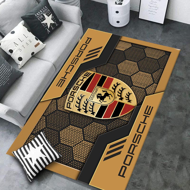 Porsche Area Rugs 3430 Multicolor - Famjoys Porsche Area Rugs 3430 Multicolor - Famjoys