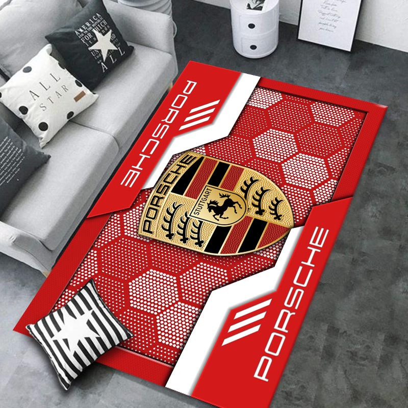 Porsche Area Rugs 3430 Multicolor - Famjoys Porsche Area Rugs 3430 Multicolor - Famjoys