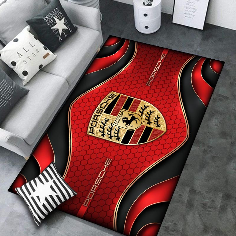 Porsche Area Rugs 3941 Multicolor - Famjoys Porsche Area Rugs 3941 Multicolor - Famjoys