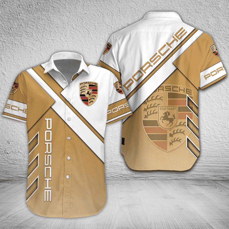 Porsche Button Shirt Custom Name, Multicolor - Famjoys Porsche Button Shirt Custom Name, Multicolor - Famjoys