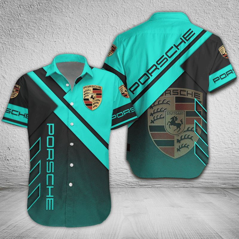 Porsche Button Shirt Custom Name, Multicolor - Famjoys Porsche Button Shirt Custom Name, Multicolor - Famjoys