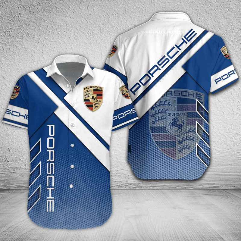 Porsche Button Shirt Custom Name, Multicolor - Famjoys Porsche Button Shirt Custom Name, Multicolor - Famjoys