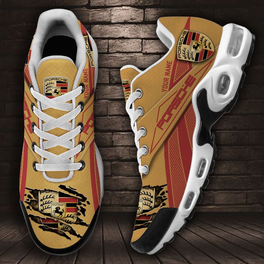 Porsche Custom Name Sport Shoes VS05 - Famjoys Porsche Custom Name Sport Shoes VS05 - Famjoys