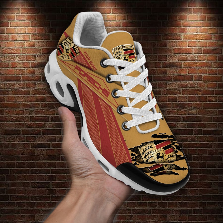 Porsche Custom Name Sport Shoes VS05 - Famjoys Porsche Custom Name Sport Shoes VS05 - Famjoys
