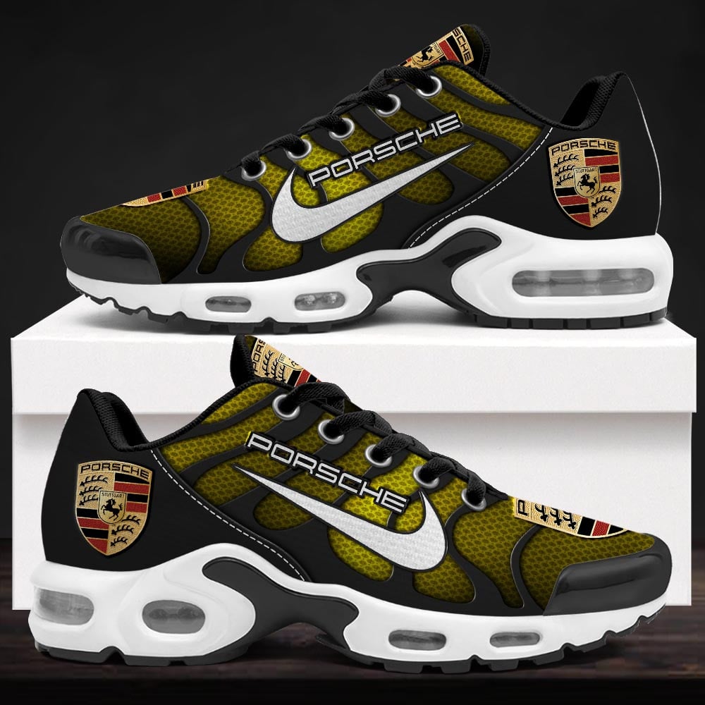 Porsche Custom Name Sport Shoes VS41 - Famjoys Porsche Custom Name Sport Shoes VS41 - Famjoys