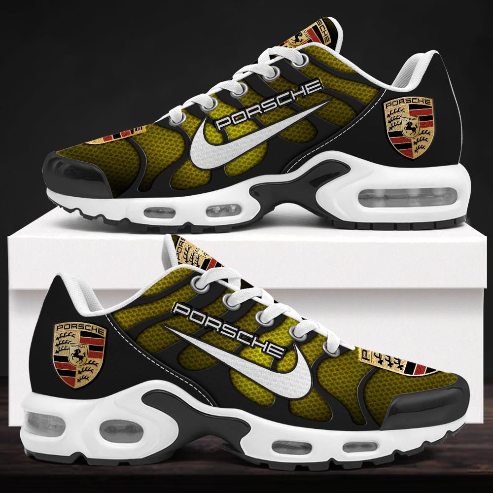 Porsche Custom Name Sport Shoes VS41 - Famjoys Porsche Custom Name Sport Shoes VS41 - Famjoys