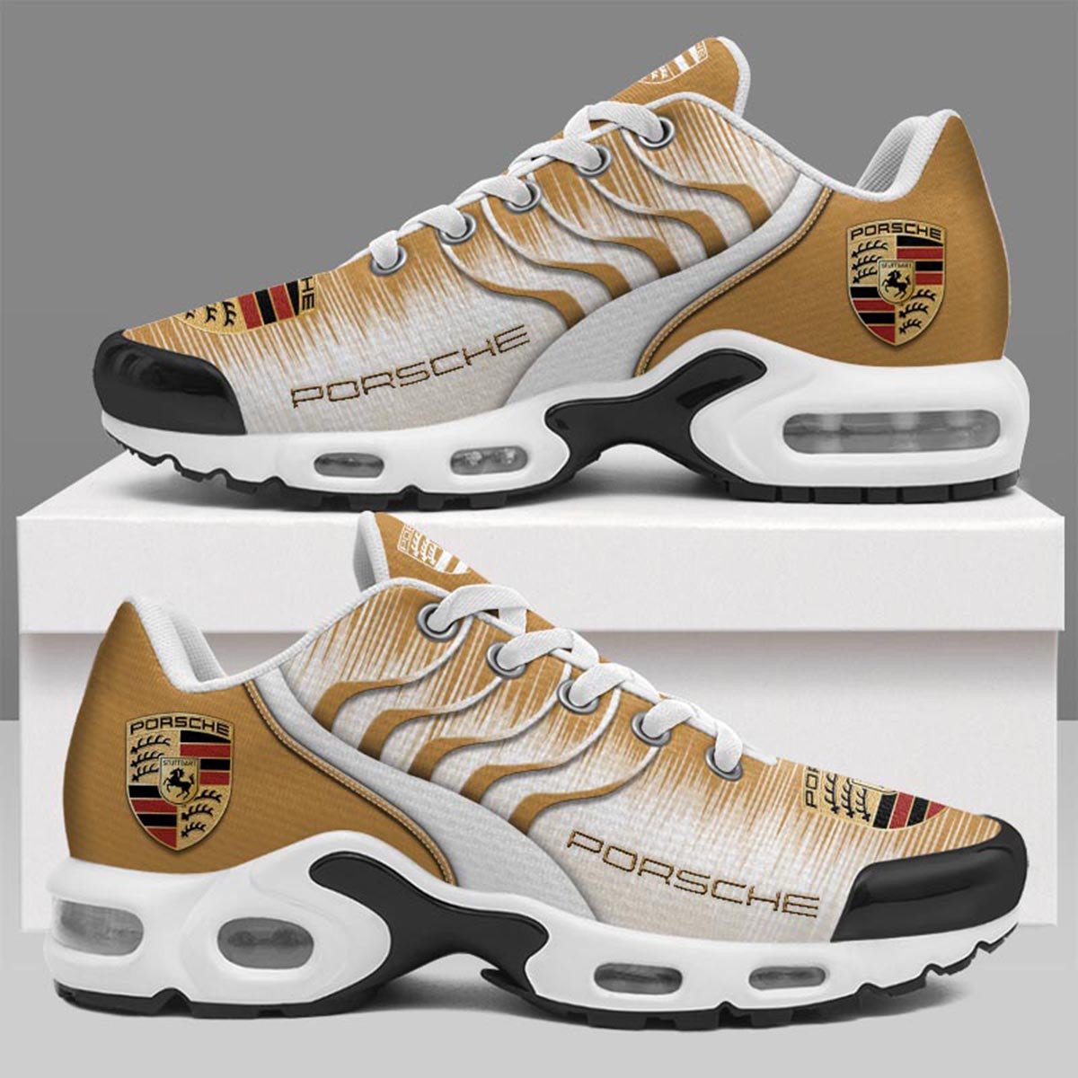 Porsche Custom Name Sport Shoes VS9 - Famjoys Porsche Custom Name Sport Shoes VS9 - Famjoys