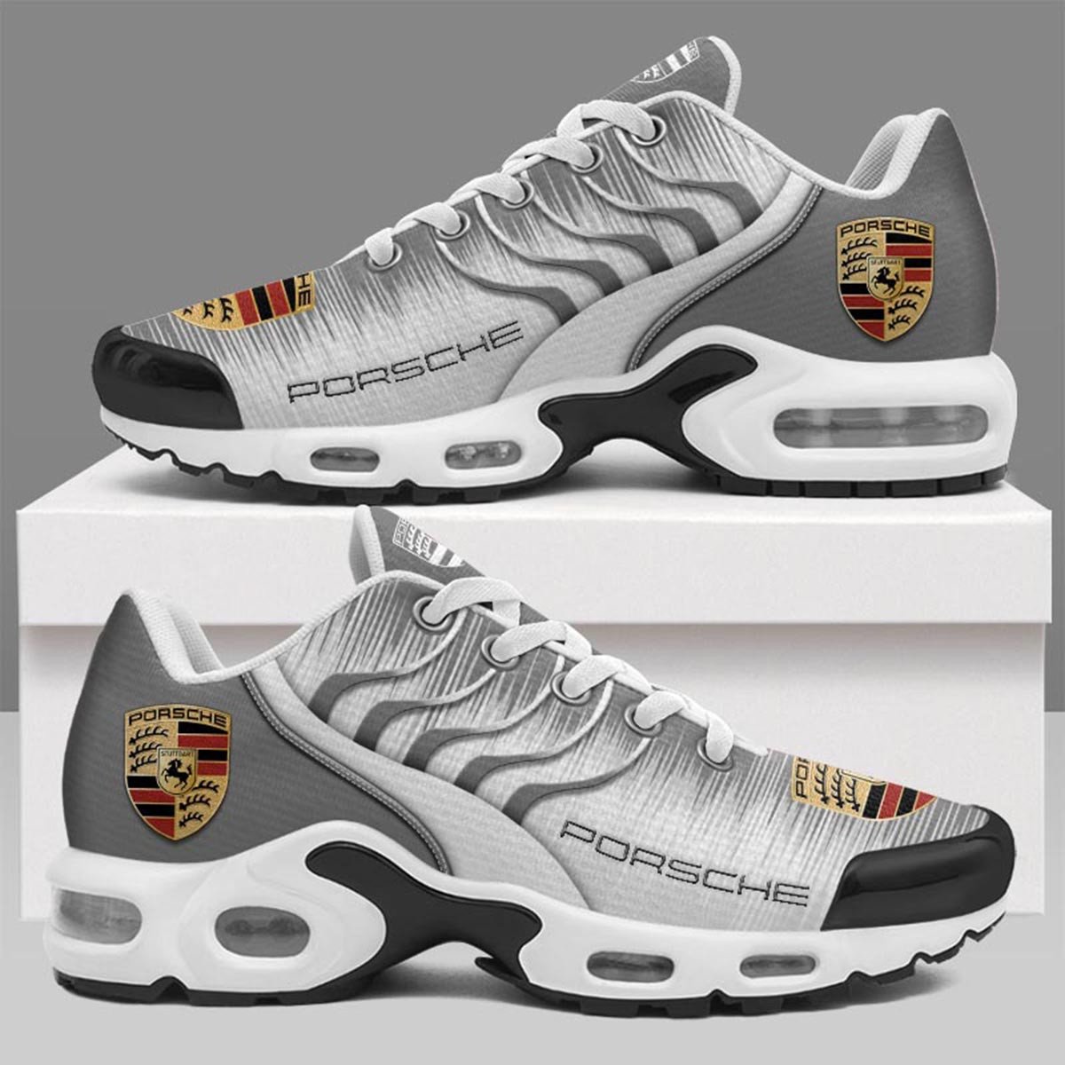 Porsche Custom Name Sport Shoes VS9 - Famjoys Porsche Custom Name Sport Shoes VS9 - Famjoys