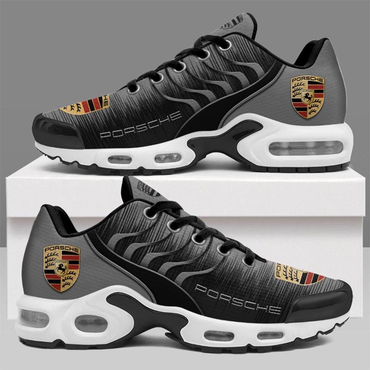 Porsche Custom Name Sport Shoes VS9 - Famjoys Porsche Custom Name Sport Shoes VS9 - Famjoys