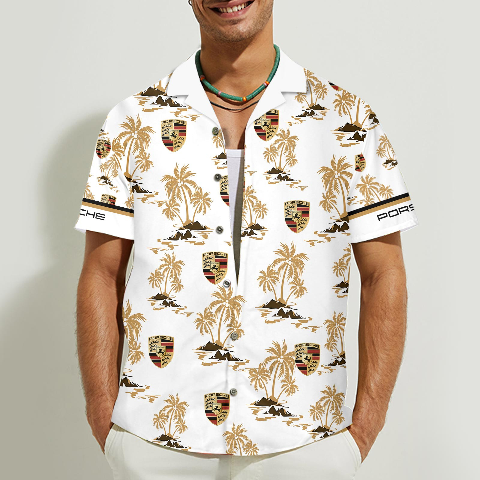 Porsche Hawaiian Shirt - Famjoys Porsche Hawaiian Shirt - Famjoys