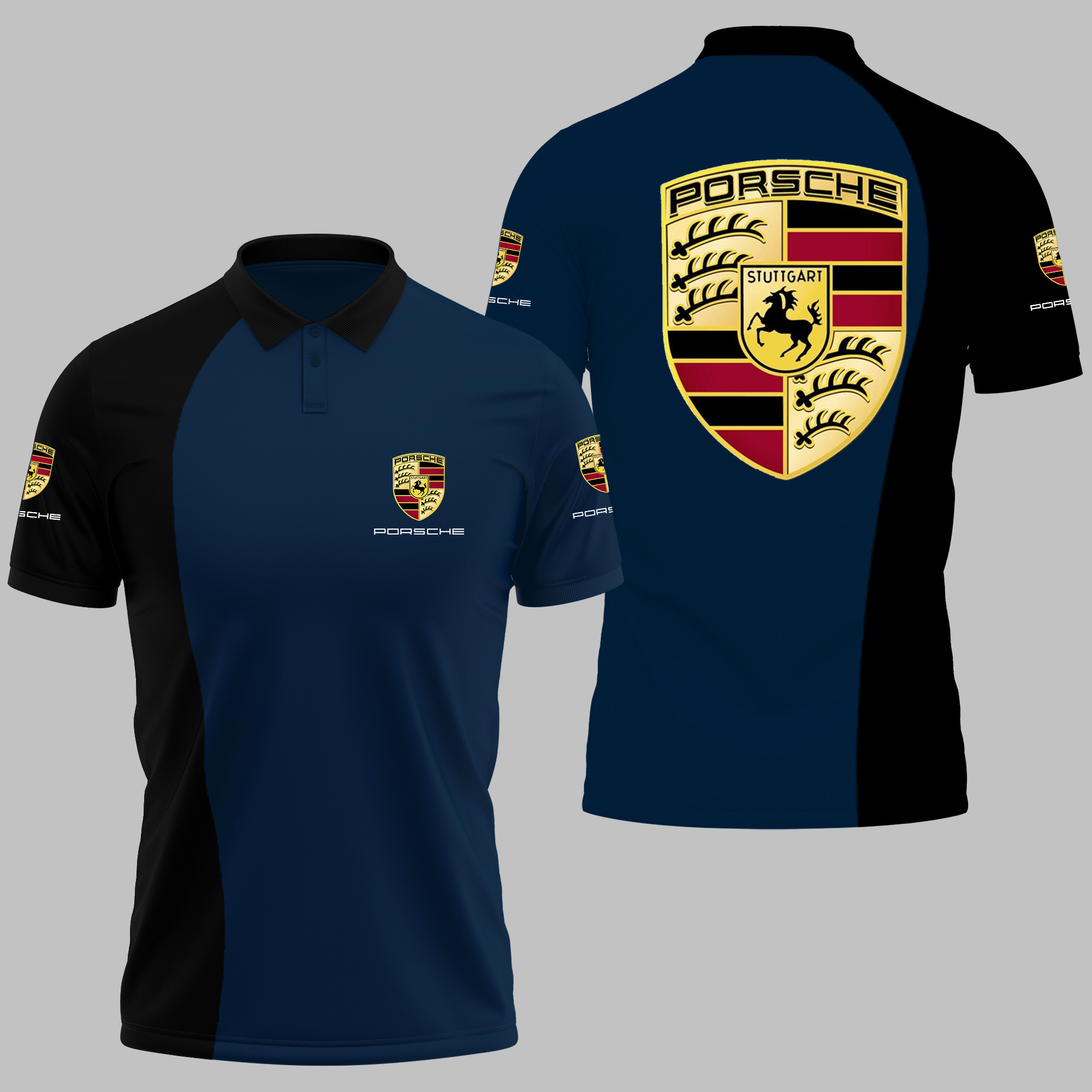 Porsche Polo Shirt Ver 1 - Famjoys Porsche Polo Shirt Ver 1 - Famjoys