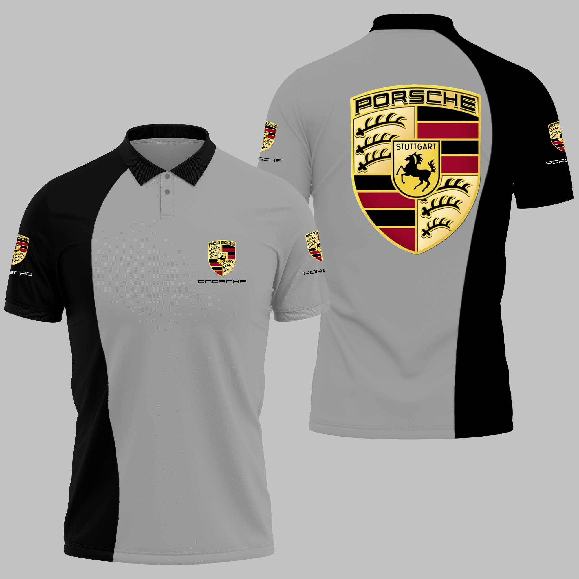 Porsche Polo Shirt Ver 1 - Famjoys Porsche Polo Shirt Ver 1 - Famjoys
