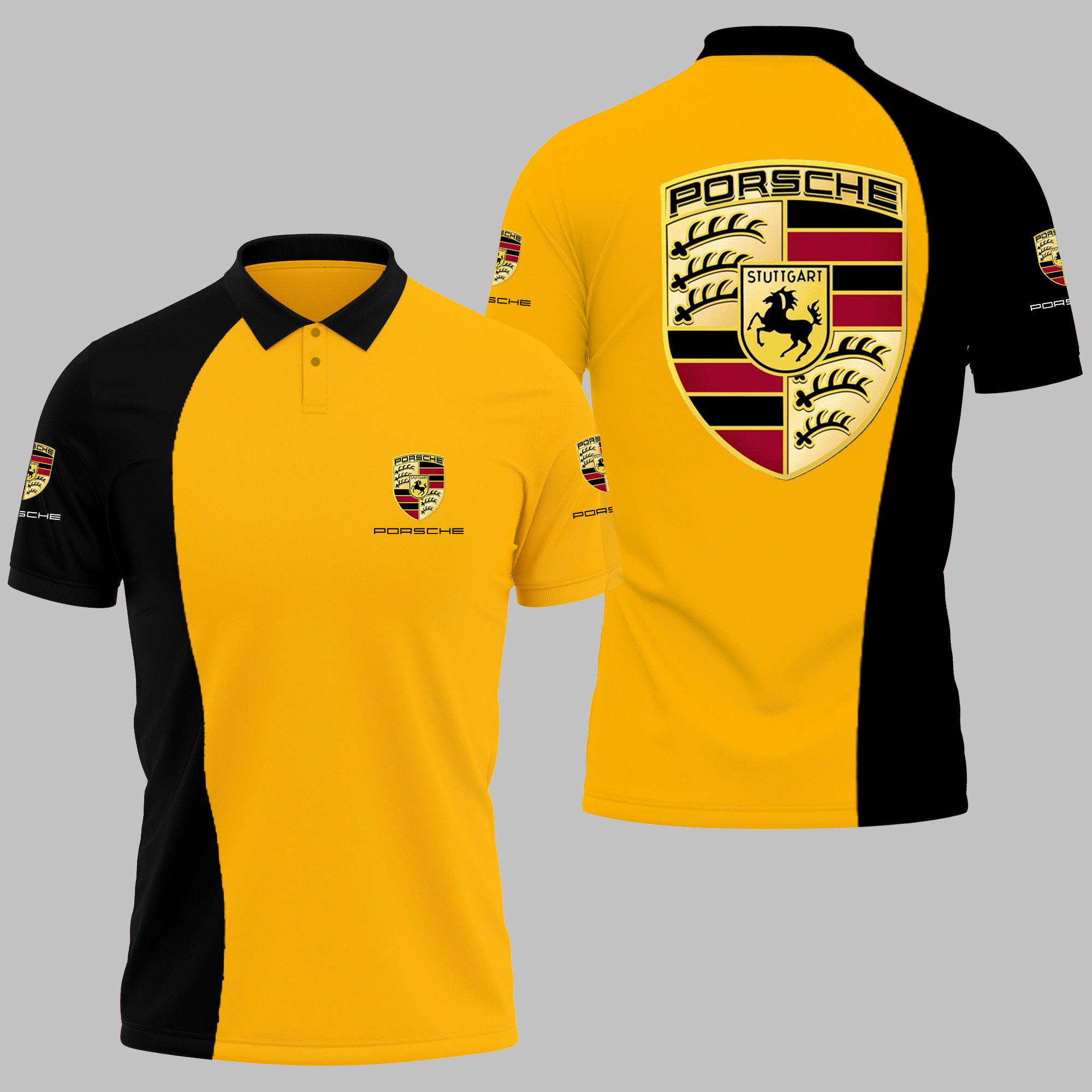 Porsche Polo Shirt Ver 1 - Famjoys Porsche Polo Shirt Ver 1 - Famjoys