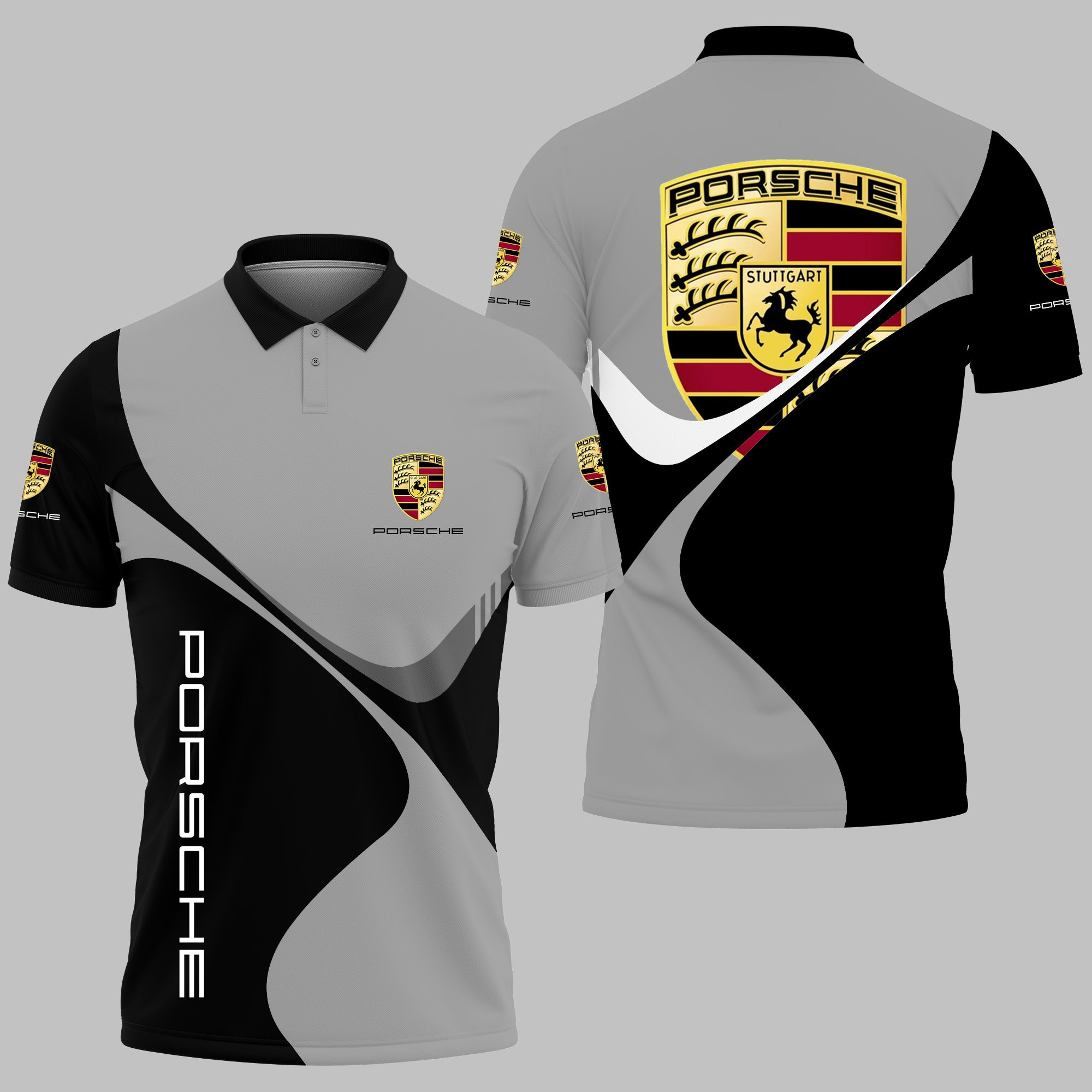 Porsche Polo Shirt Ver 3 - Famjoys Porsche Polo Shirt Ver 3 - Famjoys