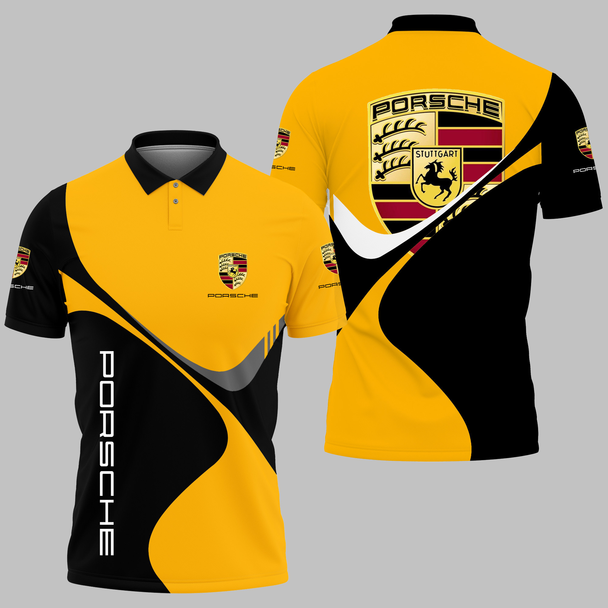 Porsche Polo Shirt Ver 3 - Famjoys Porsche Polo Shirt Ver 3 - Famjoys