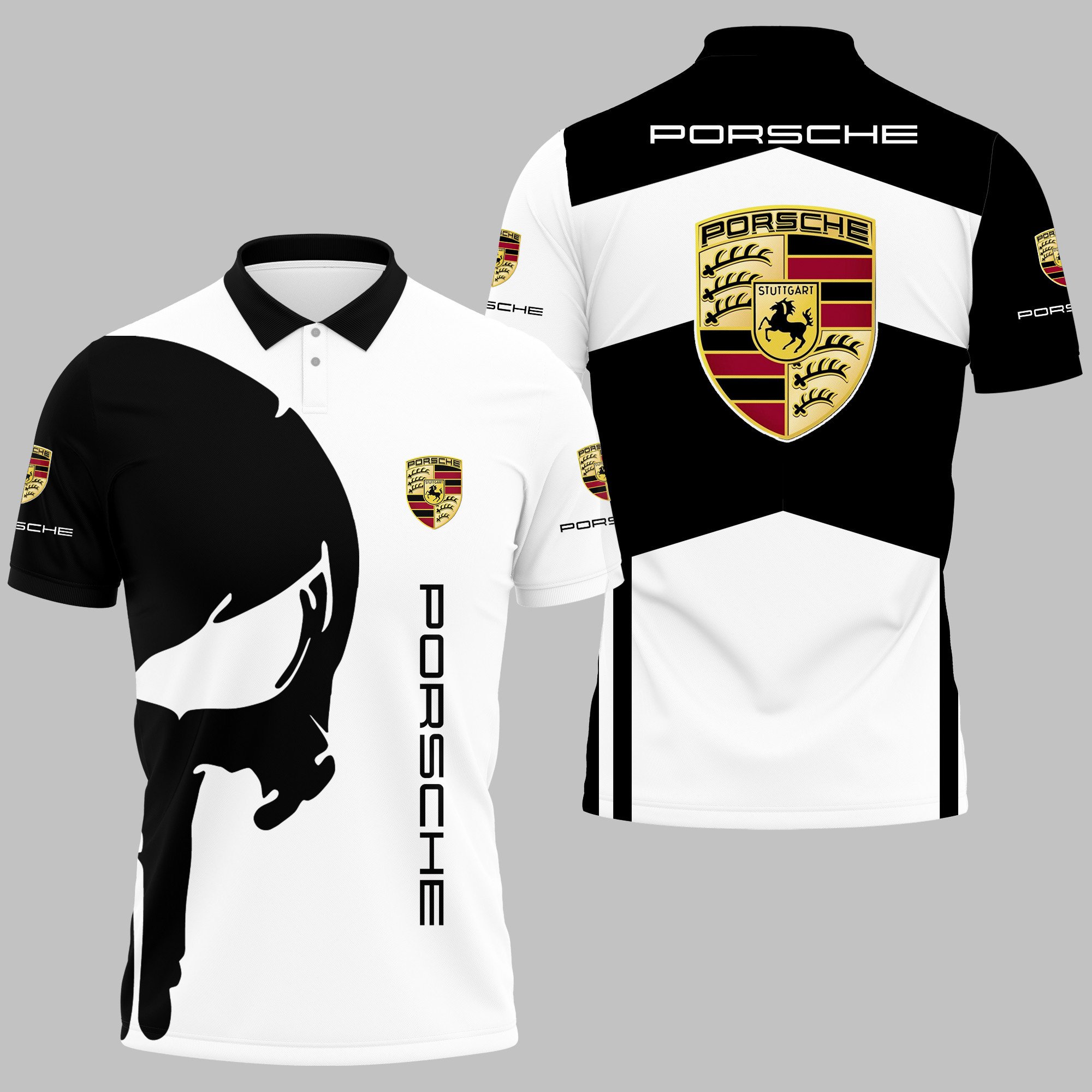 Porsche Polo Shirt Ver 4 - Famjoys Porsche Polo Shirt Ver 4 - Famjoys