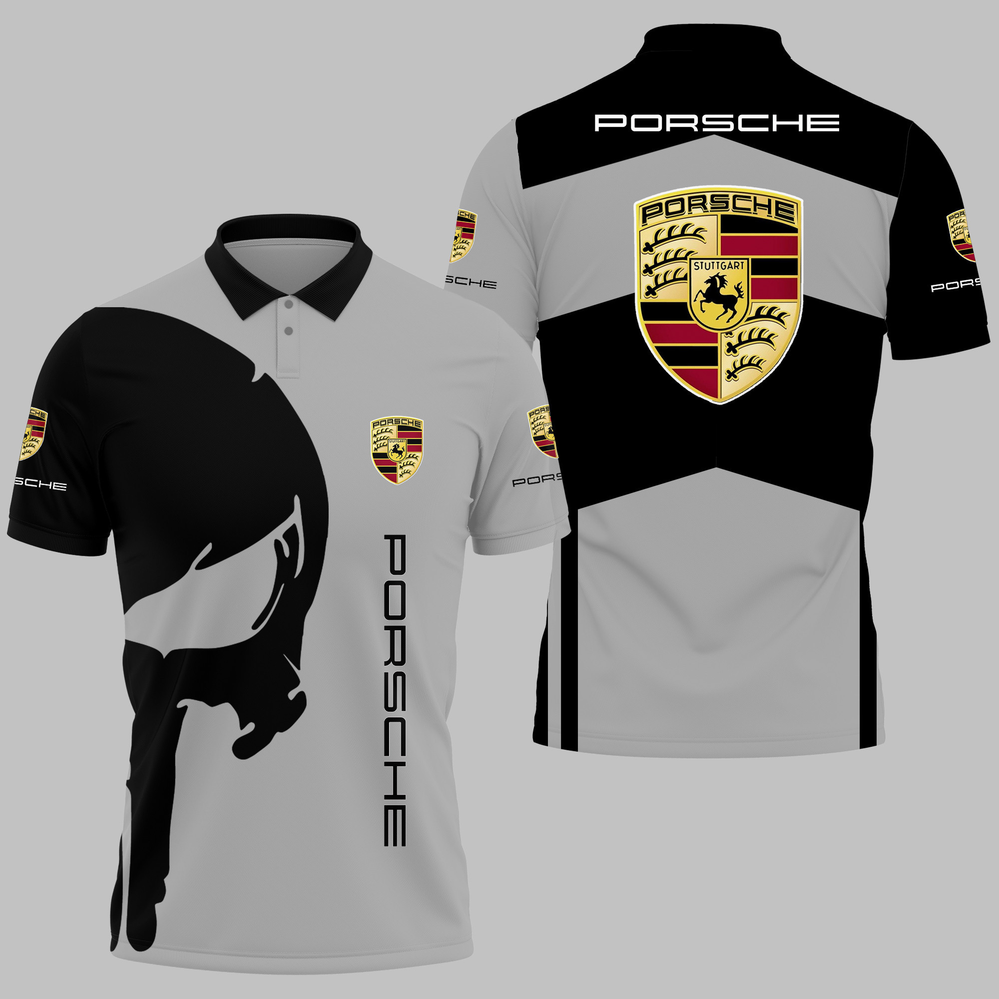 Porsche Polo Shirt Ver 4 - Famjoys Porsche Polo Shirt Ver 4 - Famjoys
