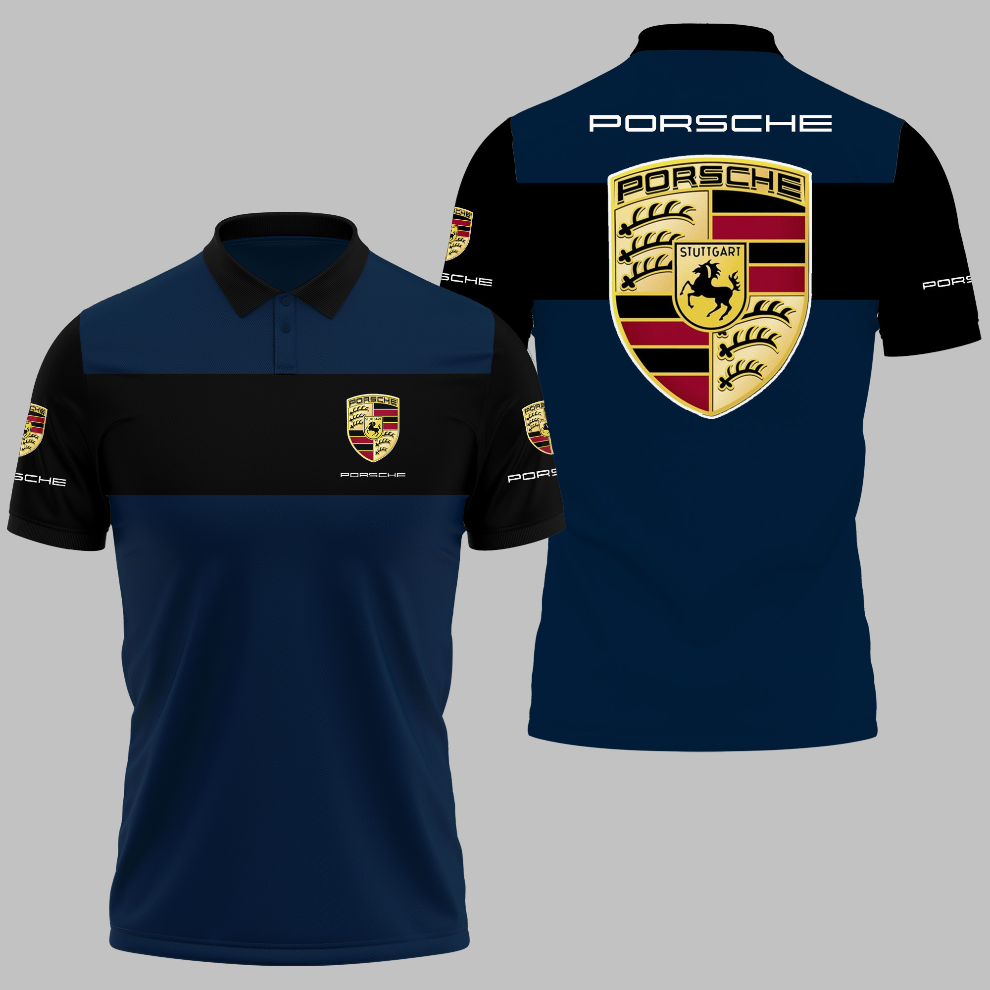 Porsche Polo Shirt Ver 5 - Famjoys Porsche Polo Shirt Ver 5 - Famjoys