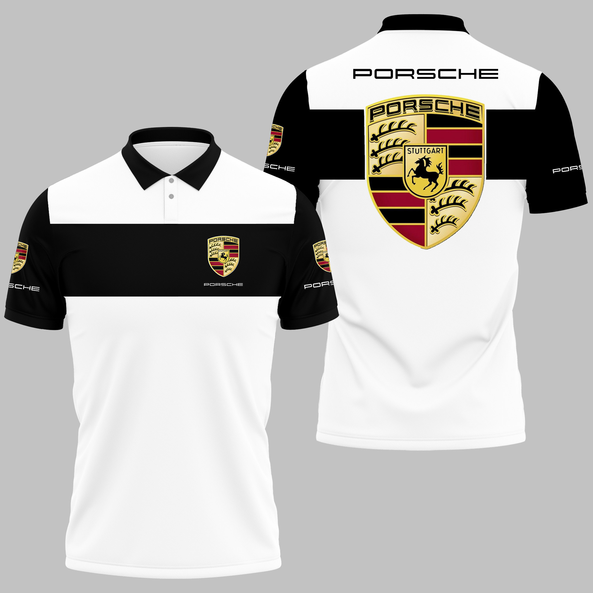 Porsche Polo Shirt Ver 5 - Famjoys Porsche Polo Shirt Ver 5 - Famjoys