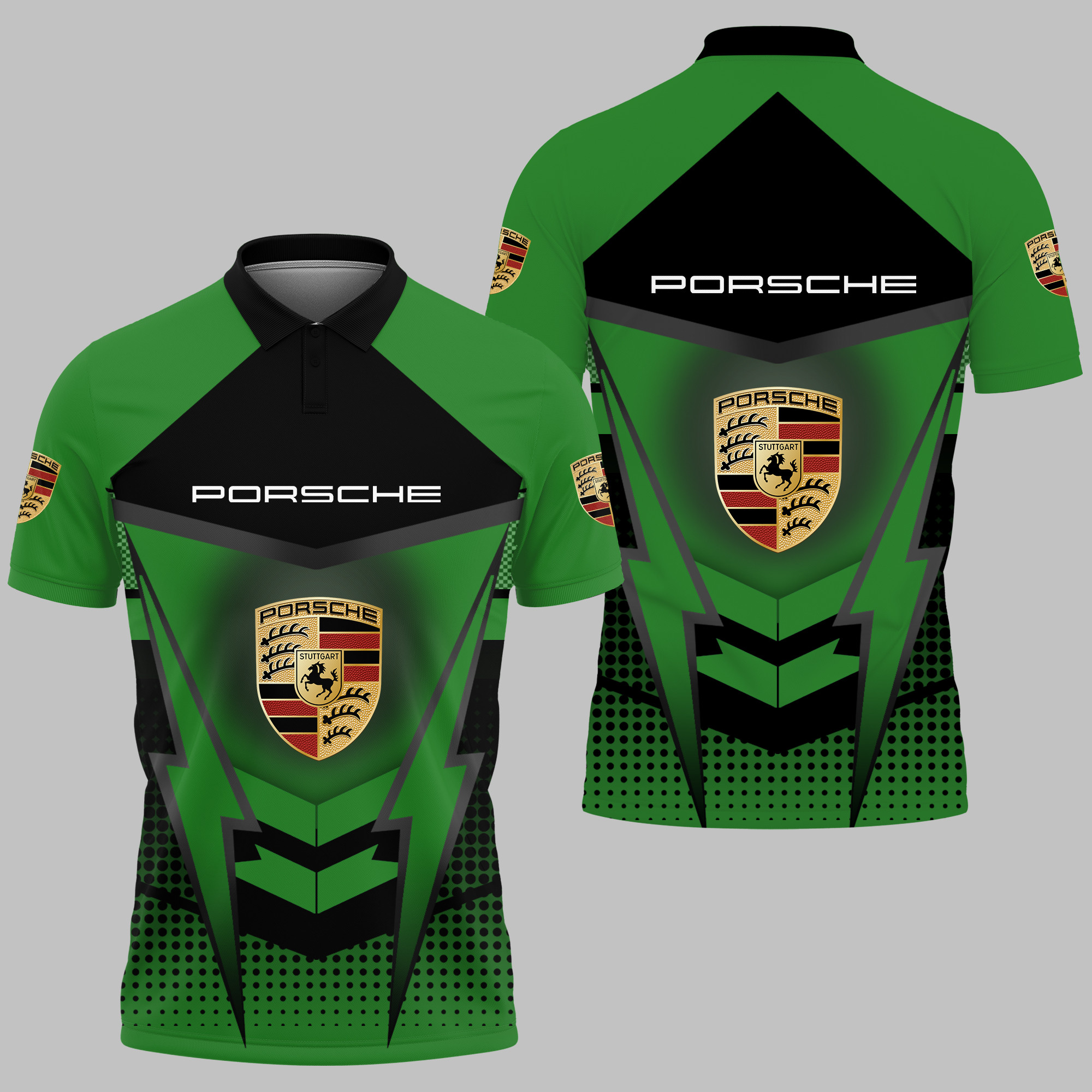 PORSCHE Polo Shirt Ver 9 - Famjoys PORSCHE Polo Shirt Ver 9 - Famjoys