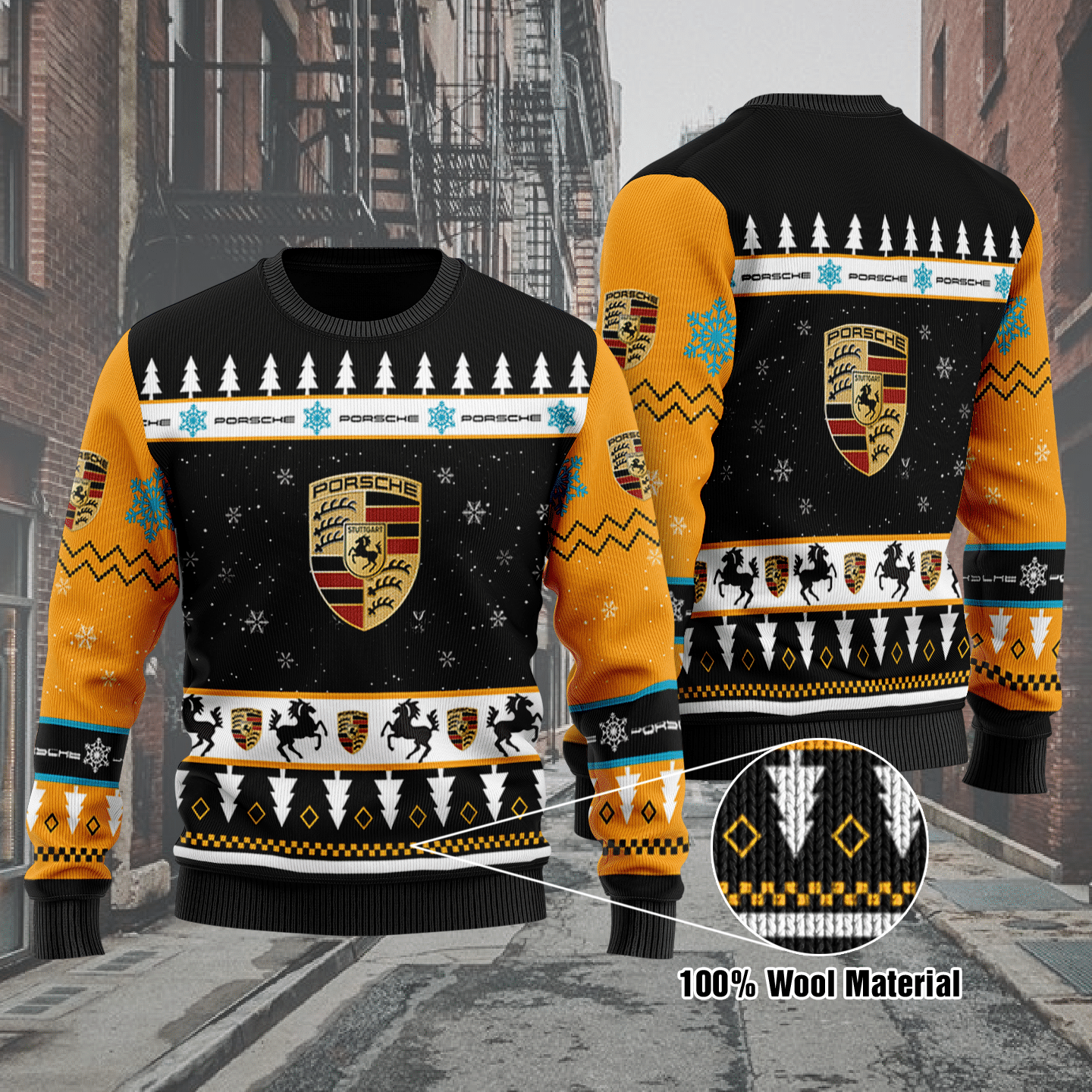 Porsche Sweater - v2 - Famjoys Porsche Sweater - v2 - Famjoys