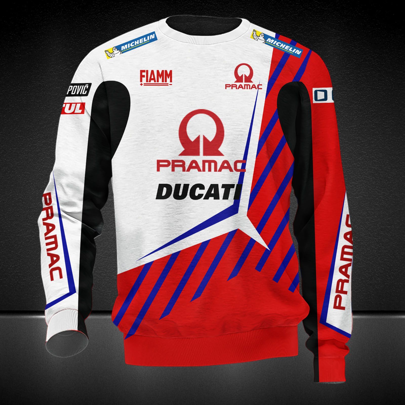 Pramac Racing Printing T-Shirt, Polo, Hoodie, Zip, Bomber 9155 - Famjoys Pramac Racing Printing T-Shirt, Polo, Hoodie, Zip, Bomber 9155 - Famjoys