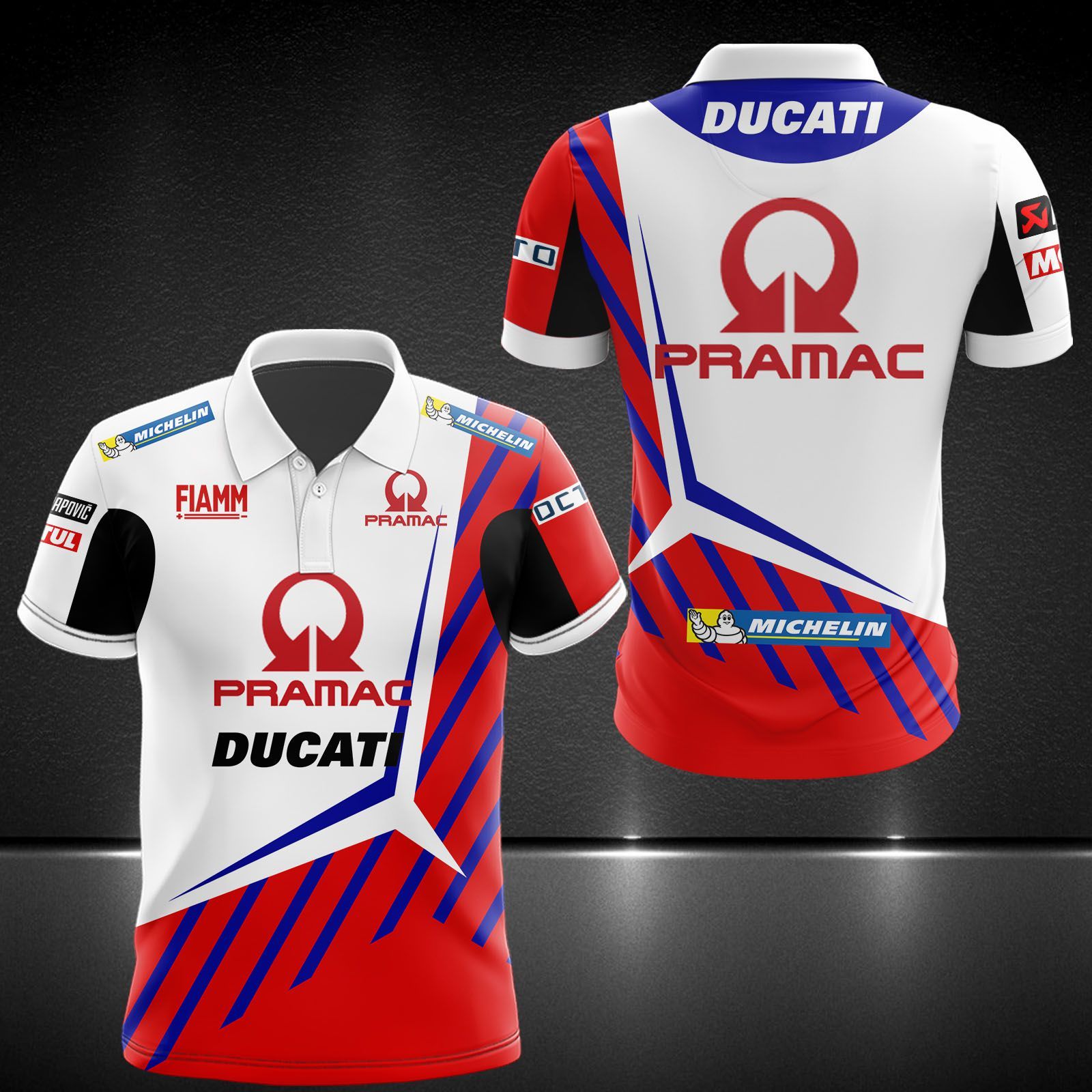 Pramac Racing Printing T-Shirt, Polo, Hoodie, Zip, Bomber 9155 - Famjoys Pramac Racing Printing T-Shirt, Polo, Hoodie, Zip, Bomber 9155 - Famjoys