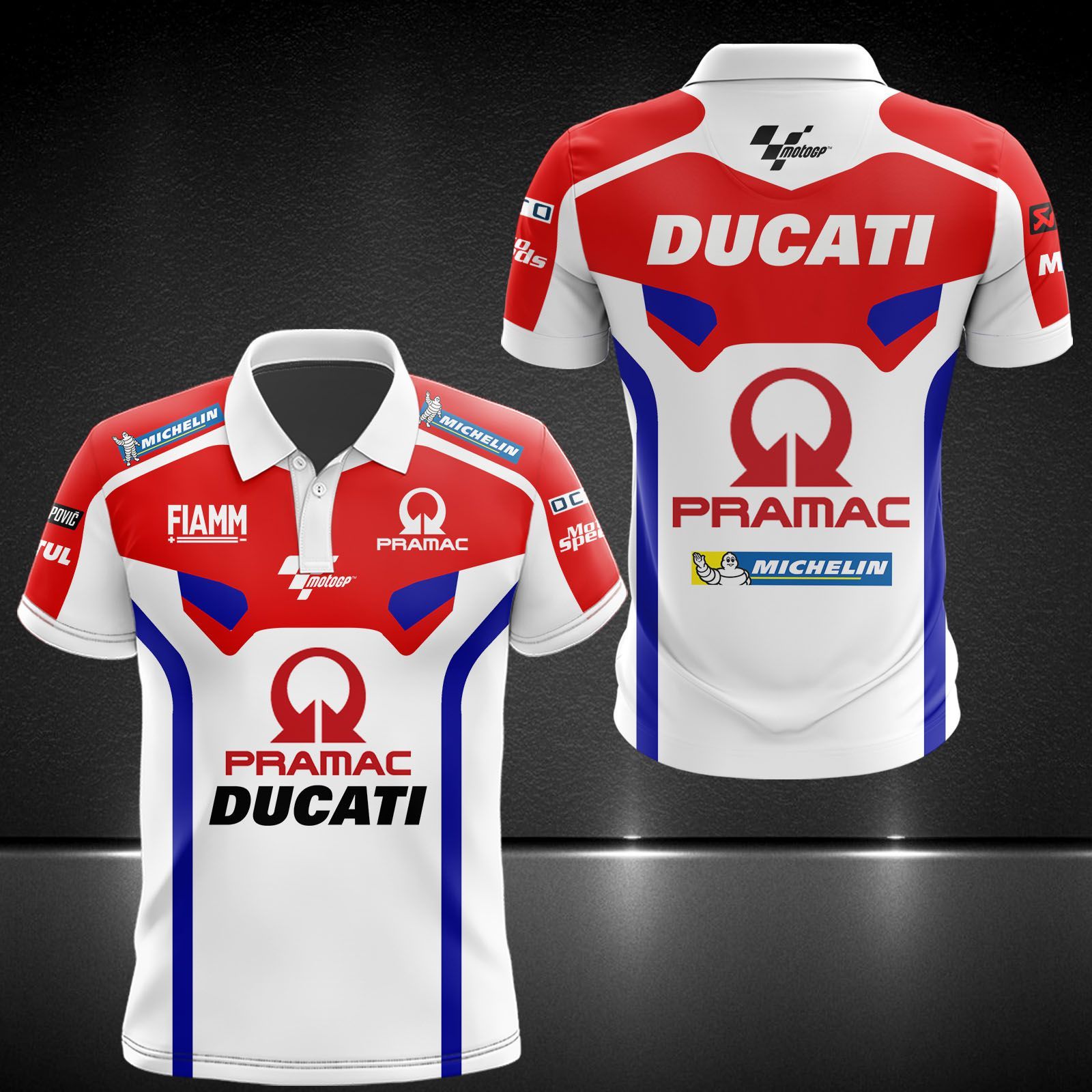 Pramac Racing Printing T-Shirt, Polo, Hoodie, Zip, Bomber 9170 - Famjoys Pramac Racing Printing T-Shirt, Polo, Hoodie, Zip, Bomber 9170 - Famjoys