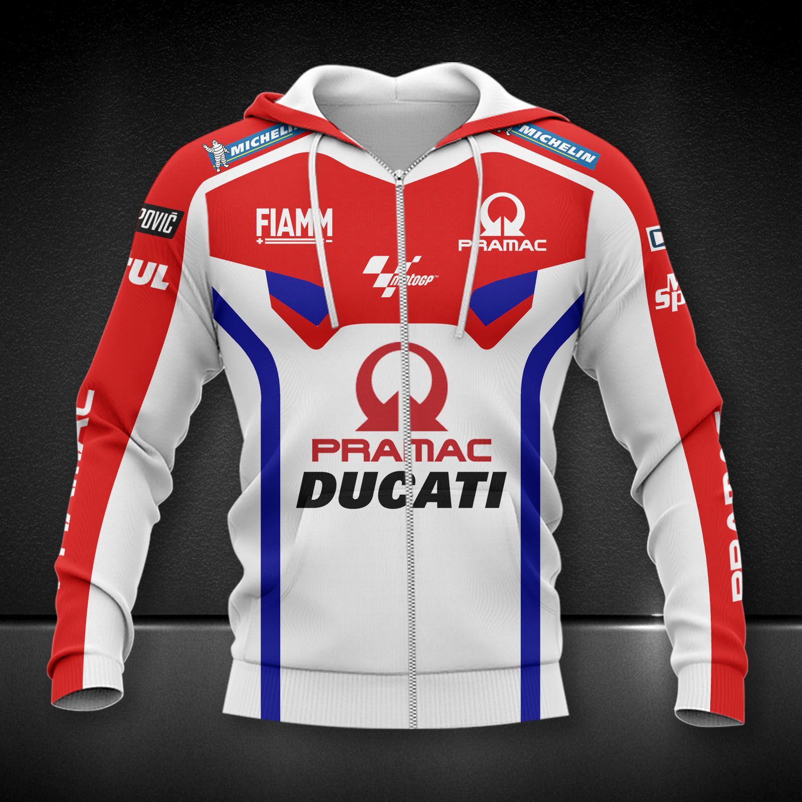 Pramac Racing Printing T-Shirt, Polo, Hoodie, Zip, Bomber 9170 - Famjoys Pramac Racing Printing T-Shirt, Polo, Hoodie, Zip, Bomber 9170 - Famjoys