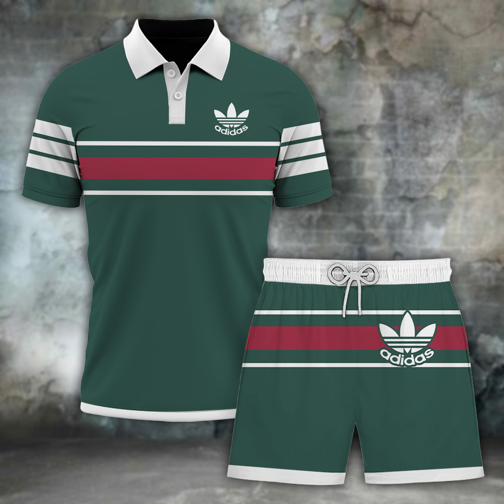 Premium Polo Shorts Set-SP140623DS0201 - Famjoys Premium Polo Shorts Set-SP140623DS0201 - Famjoys