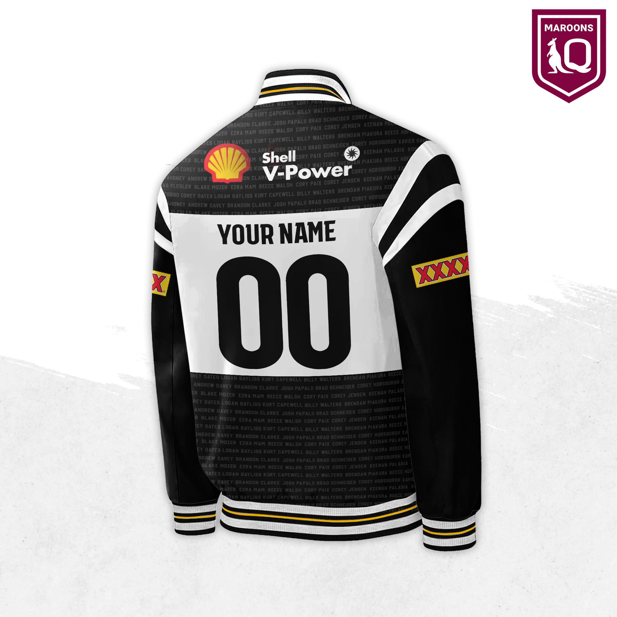 Premium Queensland Maroons Bomber - Famjoys Premium Queensland Maroons Bomber - Famjoys