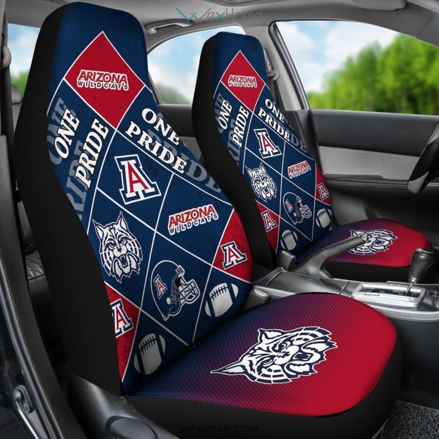 Pride Flag Arizona Wildcats Car Seat Covers - Famjoys Pride Flag Arizona Wildcats Car Seat Covers - Famjoys